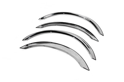 Fender Trim (Short/Long, 4 pcs, Stainless Steel) for Mercedes S-сlass W140 1991-1998 - image 4