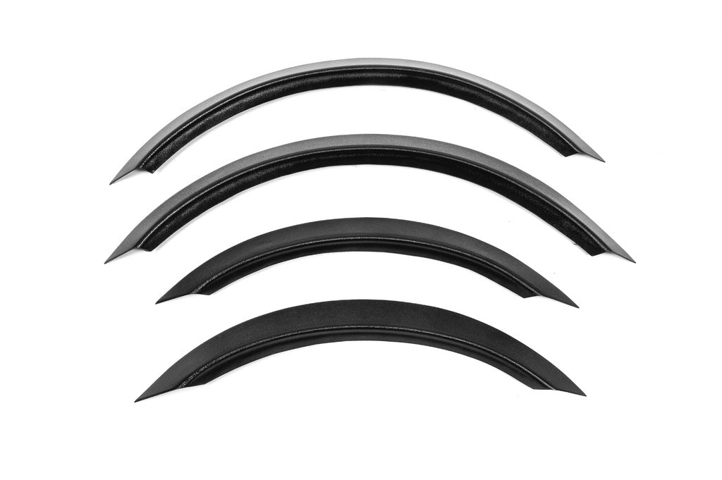 Fender flares (4 pcs, black, ABS plastic) for Mercedes C-class W202 1993-2001 - image 6