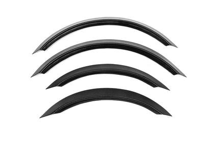 Fender flares (4 pcs, black, ABS plastic) for Mercedes C-class W202 1993-2001 - image 6
