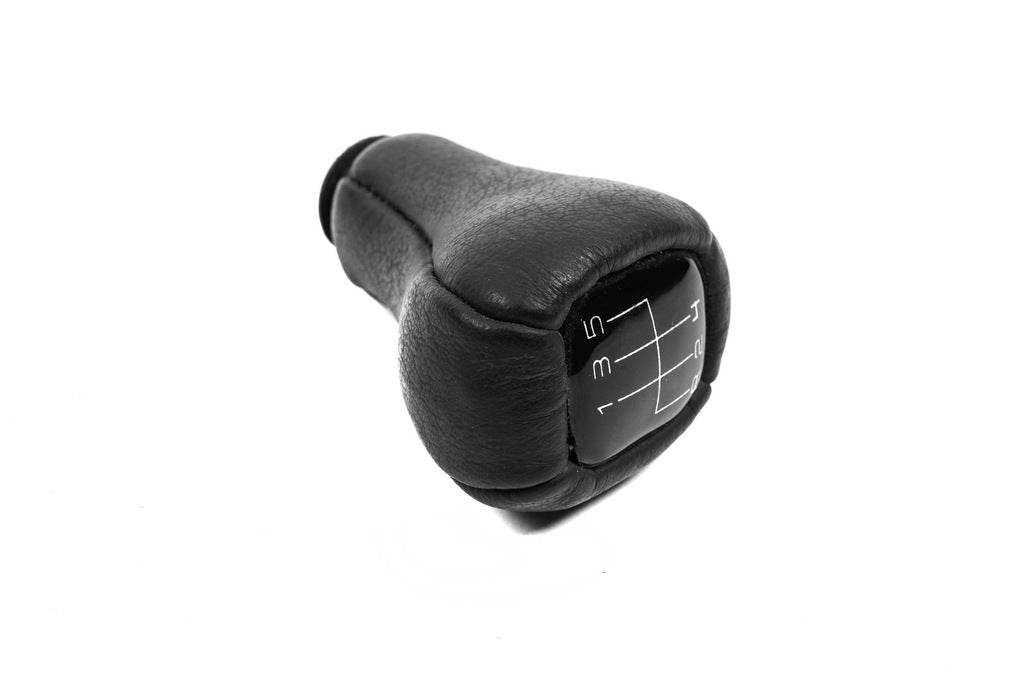 Gear shift knob V2 (leather) for Mercedes E-class W124 1984-1997 - Reelken Auto