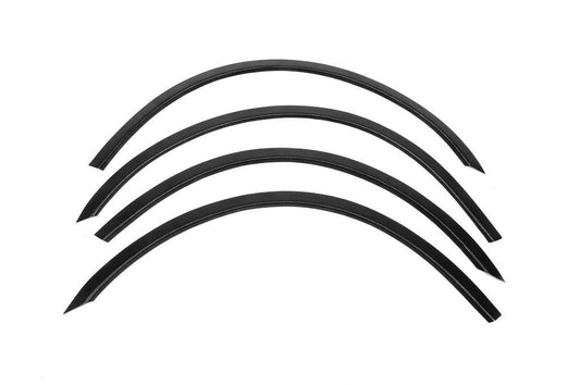 Covers for arches (4 pcs, black, ABS-plastic) for Mercedes E-class W211 2002-2009 - Reelken Auto