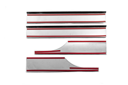 Interior sill guards (unmarked, steel) for Volkswagen Caddy 2010-2015 - image 3