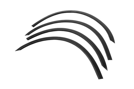 Covers for arches (4 pcs, black, ABS-plastic) for Mercedes E-class W211 2002-2009 - Reelken Auto