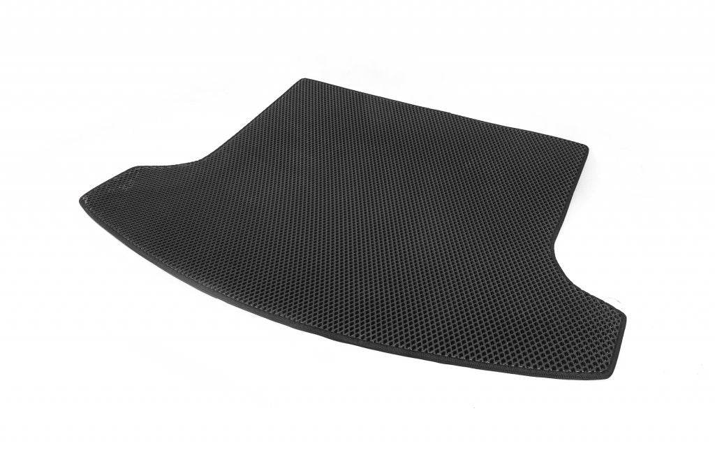 Trunk mat for +2 (long, EVA, black) for Nissan Qashqai 2007-2010 - Reelken Auto