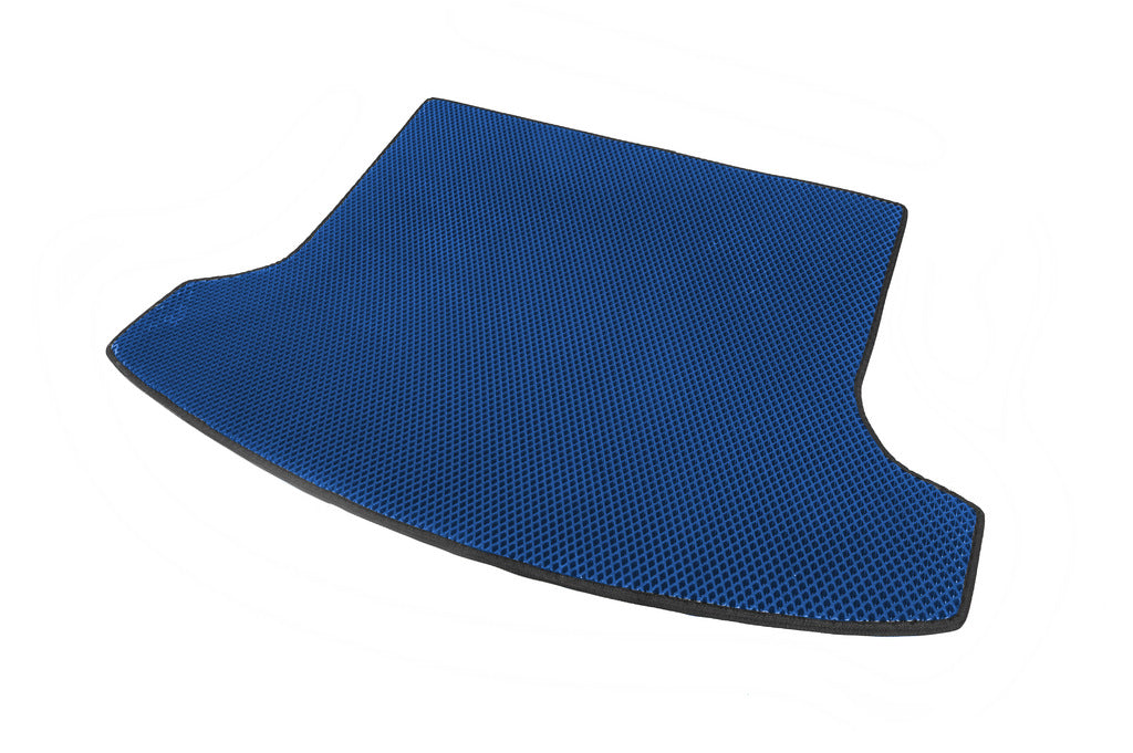Trunk mat for +2 (long, EVA, Blue) for Nissan Qashqai 2010-2014 - image 2