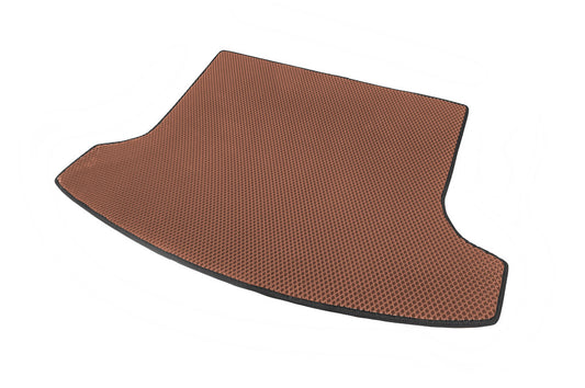 Trunk mat for +2 (long, EVA, Brown) for Nissan Qashqai 2007-2010 - image 2