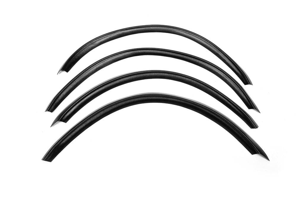 Covers for arches (4 pcs, black, ABS-plastic) for Mercedes ML W163 - Reelken Auto
