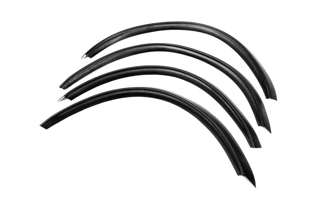 Covers for arches (4 pcs, black, ABS-plastic) for Mercedes ML W163 - Reelken Auto