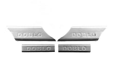 Pads on the inner thresholds (Carmos V2, steel) for Fiat Doblo I 2005-2010 - image 1