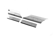 Pads on the inner thresholds (Carmos V2, steel) for Fiat Doblo I 2001-2005 - image 2