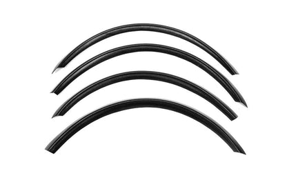 Covers for arches (4 pcs, black, ABS-plastic) for Mercedes A-class W168 1997-2004 - Reelken Auto