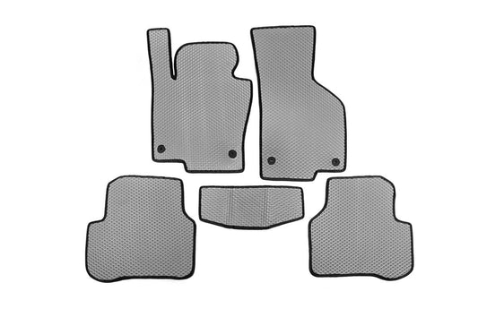 EVA Floor Mats (Gray) for Volkswagen Passat B6 2006-2012 - image 1