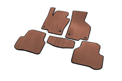 EVA Floor Mats (brick red) for Volkswagen Passat B6 2006-2012 - image 2