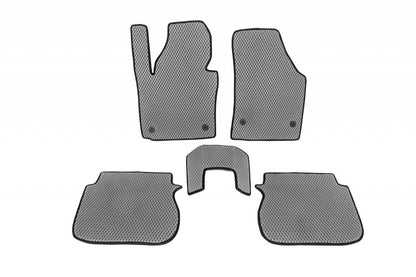 EVA Floor Mats (Gray) for Volkswagen Caddy 2010-2015 - image 5
