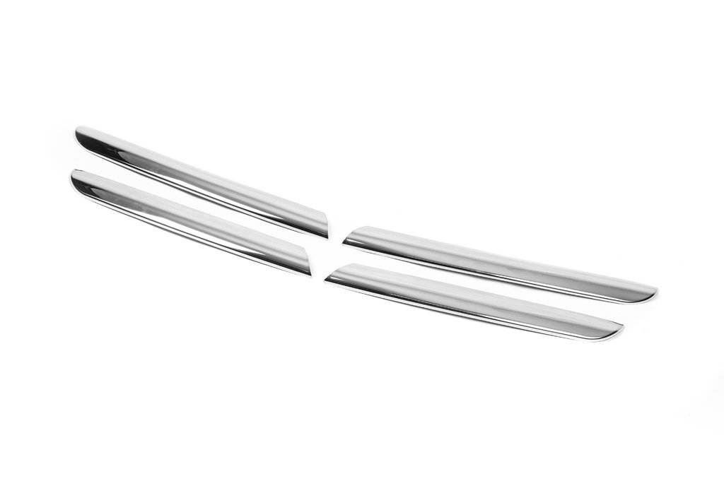 Scuff grille (4 strips, stainless steel.) for Dacia Dokker 2013-2022 - Reelken Auto