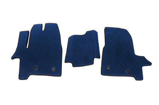 EVA Floor Mats (Front, Blue) for Ford Custom 2013-2022 - image 1