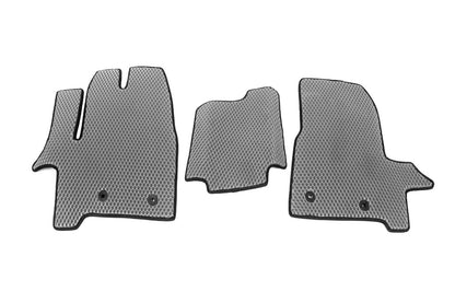 EVA Floor Mats (Front, Gray) for Ford Custom 2013-2022 - image 2