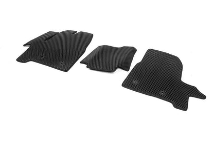 EVA floor mats (Front, black) for Ford Custom 2013-2022 - Reelken Auto