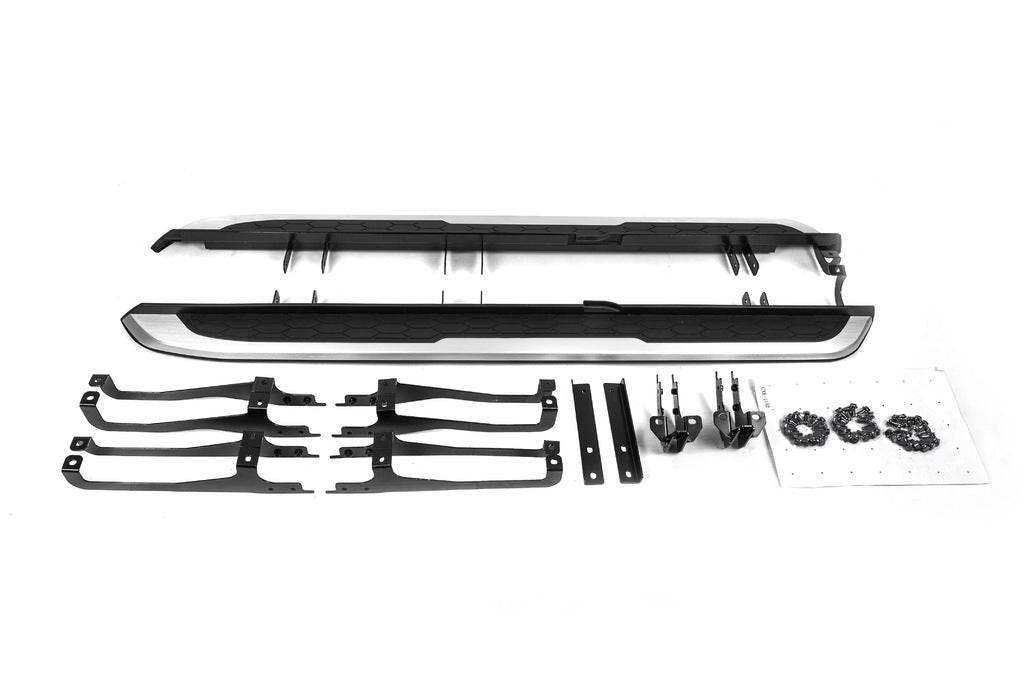 Side steps OEM (2 piece, alum.) for Honda CRV 2017-2022 - Reelken Auto
