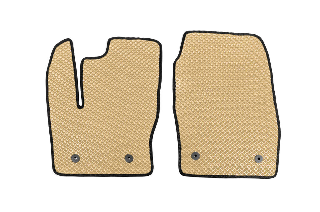 EVA Floor Mats (Manual Transmission, Beige) for Ford Connect 2014-2021 - image 1