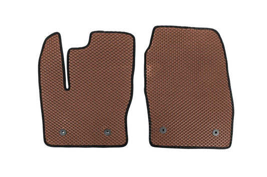EVA Floor Mats (Manual Transmission, Brown) for Ford Connect 2014-2021 - image 1