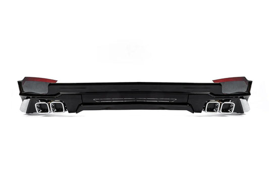 Rear Bumper Protector Modelista V3 (2017-) for Toyota Land Cruiser Prado 150 2009-2023 - image 1