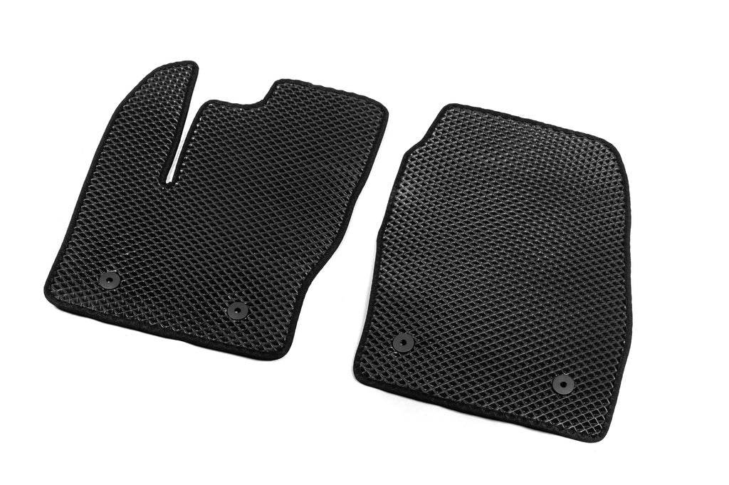 EVA floor mats (manual transmission, black) for Ford Connect 2014-2021 - Reelken Auto