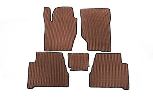 EVA mats (Brown) for Kia Sorento I BL 2002-2009 - Reelken Auto