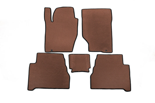 EVA Floor Mats (Brown) for Kia Sorento I BL 2002-2009 - image 1