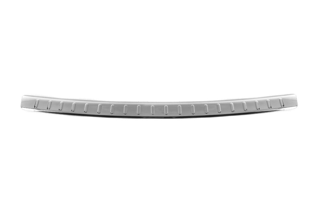 Rear Bumper Protector Carmos V2 (SW, Stainless Steel) for Skoda Superb 2009-2015 - image 1
