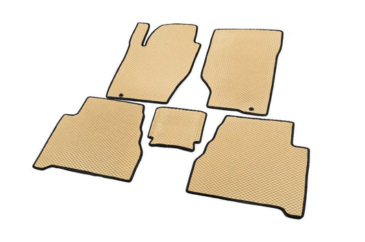 EVA mats (Beige) for Kia Sorento I BL 2002-2009 - Reelken Auto