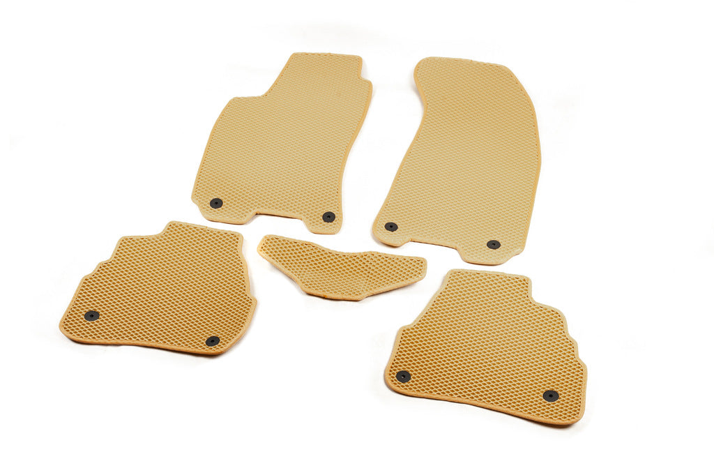 EVA Floor Mats (Beige) for Volkswagen Passat B5 1997-2005 - image 2
