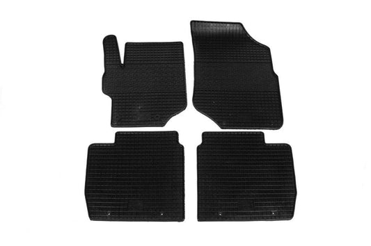 Rubber mats (4 pcs, Polytep) for Citroen C-Elysee - Reelken Auto
