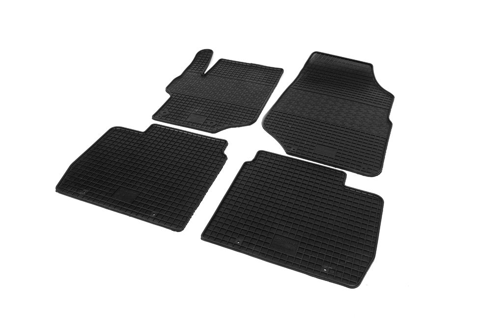 Rubber Floor Mats (4 pcs, Polytep) for Citroen C-Elysee 2013-2022 - image 1