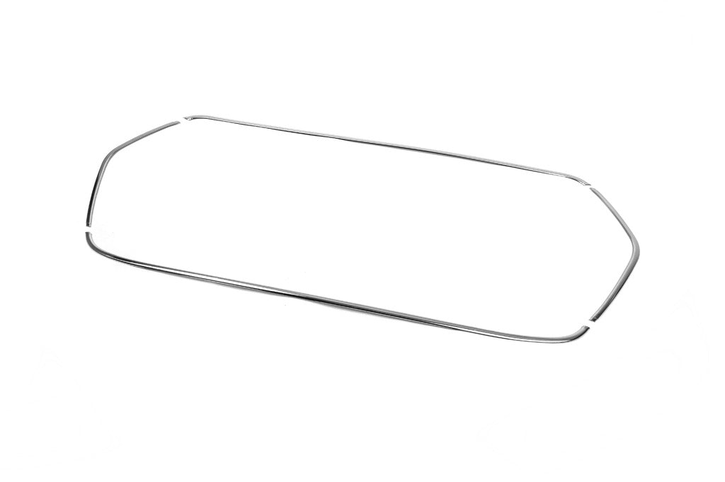 Chrome Grille Surround Trim (2019+, 4 pcs, Stainless Steel) for Ford Transit 2014- - image 4