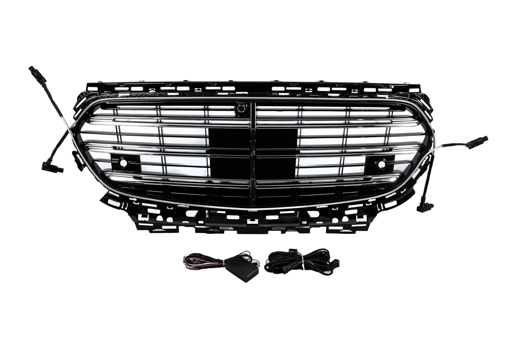 Front Grille in W223 AMG-Line Style with LED for Mercedes E-сlass W214 2023- - image 2
