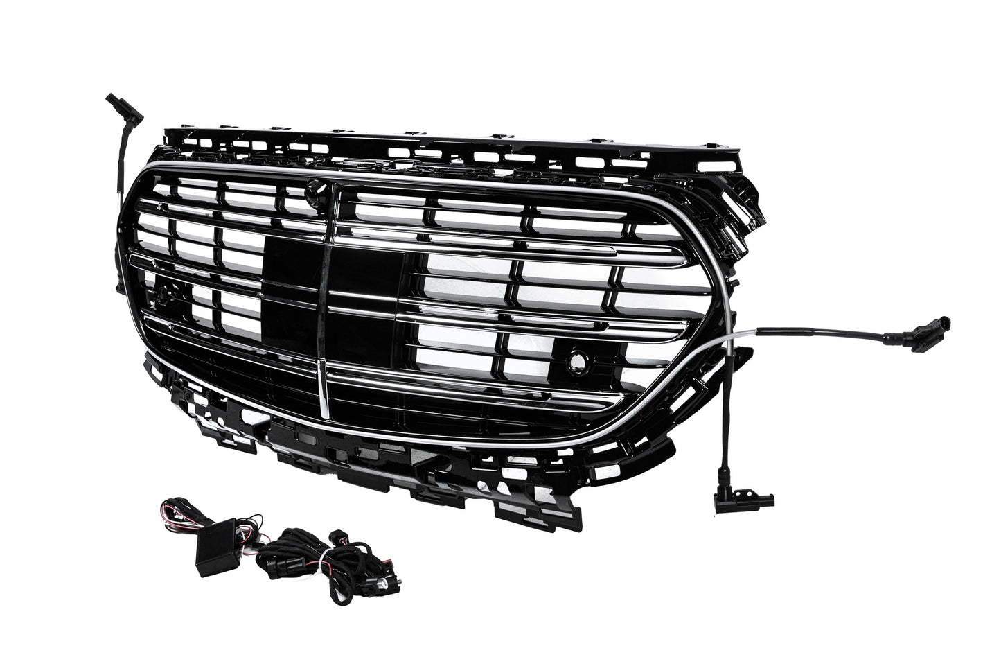 Front Grille in W223 AMG-Line Style with LED for Mercedes E-сlass W214 2023- - image 3
