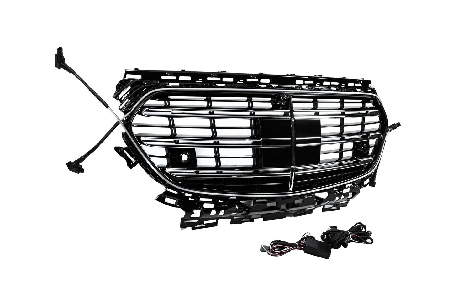 Front Grille in W223 AMG-Line Style with LED for Mercedes E-сlass W214 2023- - image 4