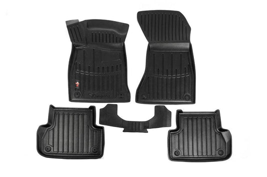 Stingray 3D mats (5 pcs, polyurethane) for Audi A4 B9 2015-2024 - Reelken Auto