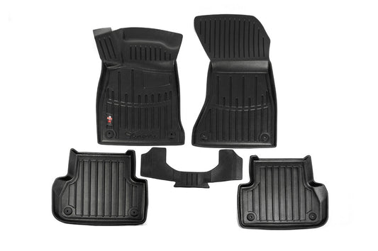 Stingray 3D Rubber Floor Mats (5 pcs, Polyurethane) for Audi A4 B9 2015-2024 - image 1
