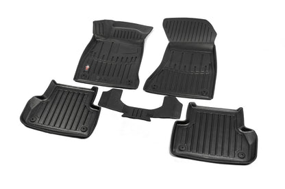 Stingray 3D Rubber Floor Mats (5 pcs, Polyurethane) for Audi A4 B9 2015-2024 - image 2
