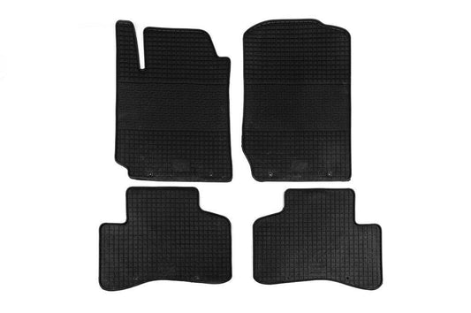 Rubber mats (4 pieces, Polytep) for Suzuki Grand Vitara 2005-2017 - Reelken Auto