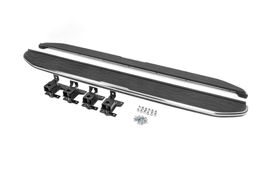 Side steps OEM V1 (2 pcs, alu) for Land Rover Discovery Sport - Reelken Auto
