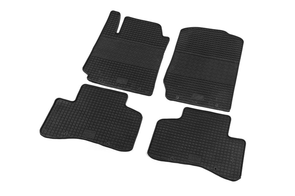 Rubber Floor Mats (4 pcs, Polytep) for Suzuki Grand Vitara 2005-2017 - image 2