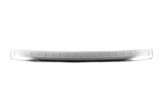 Cover on the rear bumper 3D/Cabrio (OmsaLine, stainless steel) for Fiat 500/500L - Reelken Auto