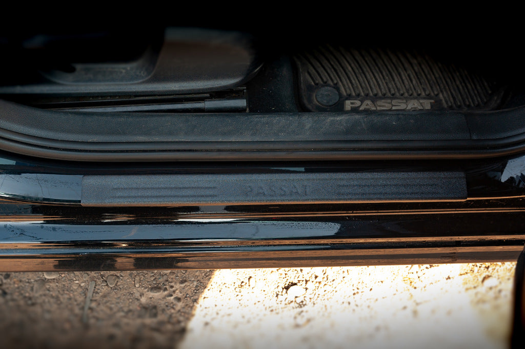 Door Sill Protectors DDU (4 pcs, plastic) for Volkswagen Passat B7 2012-2015 - image 3