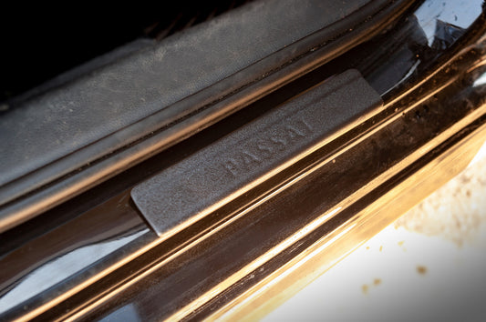 Door Sill Protectors DDU (4 pcs, plastic) for Volkswagen Passat B7 2012-2015 - image 2