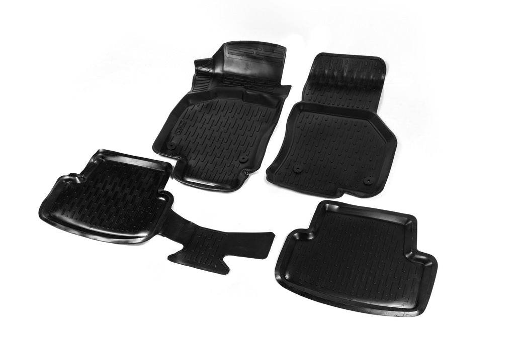 Rubber mats (4 pieces, Niken 3D) for Volkswagen Golf 7/E-Golf - Reelken Auto