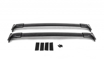 Integrated roof rails with crossbars (set) for Toyota Land Cruiser Prado 150 - Reelken Auto