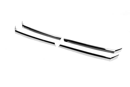 Covers for the grill (4 pcs., stainless steel) for Volkswagen Crafter 2016- - image 4